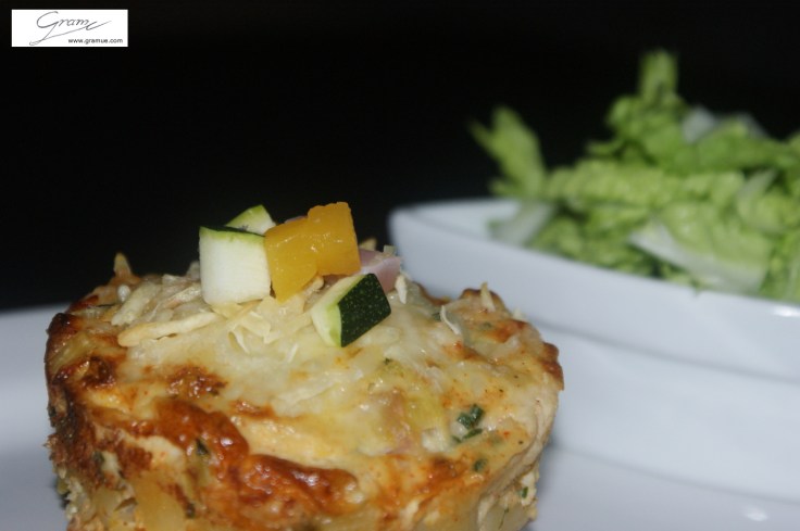 Herbstlicher Nudelauflauf