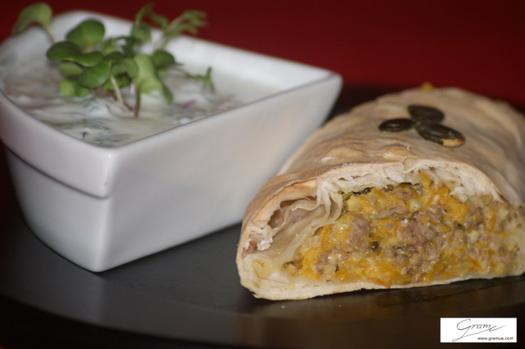 Kürbis-Strudel