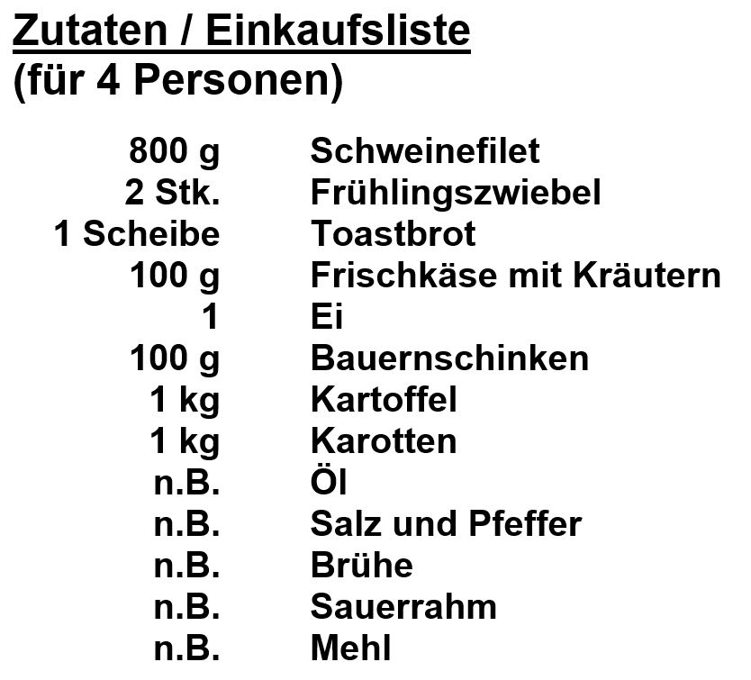 Zutaten_SChweinefilet