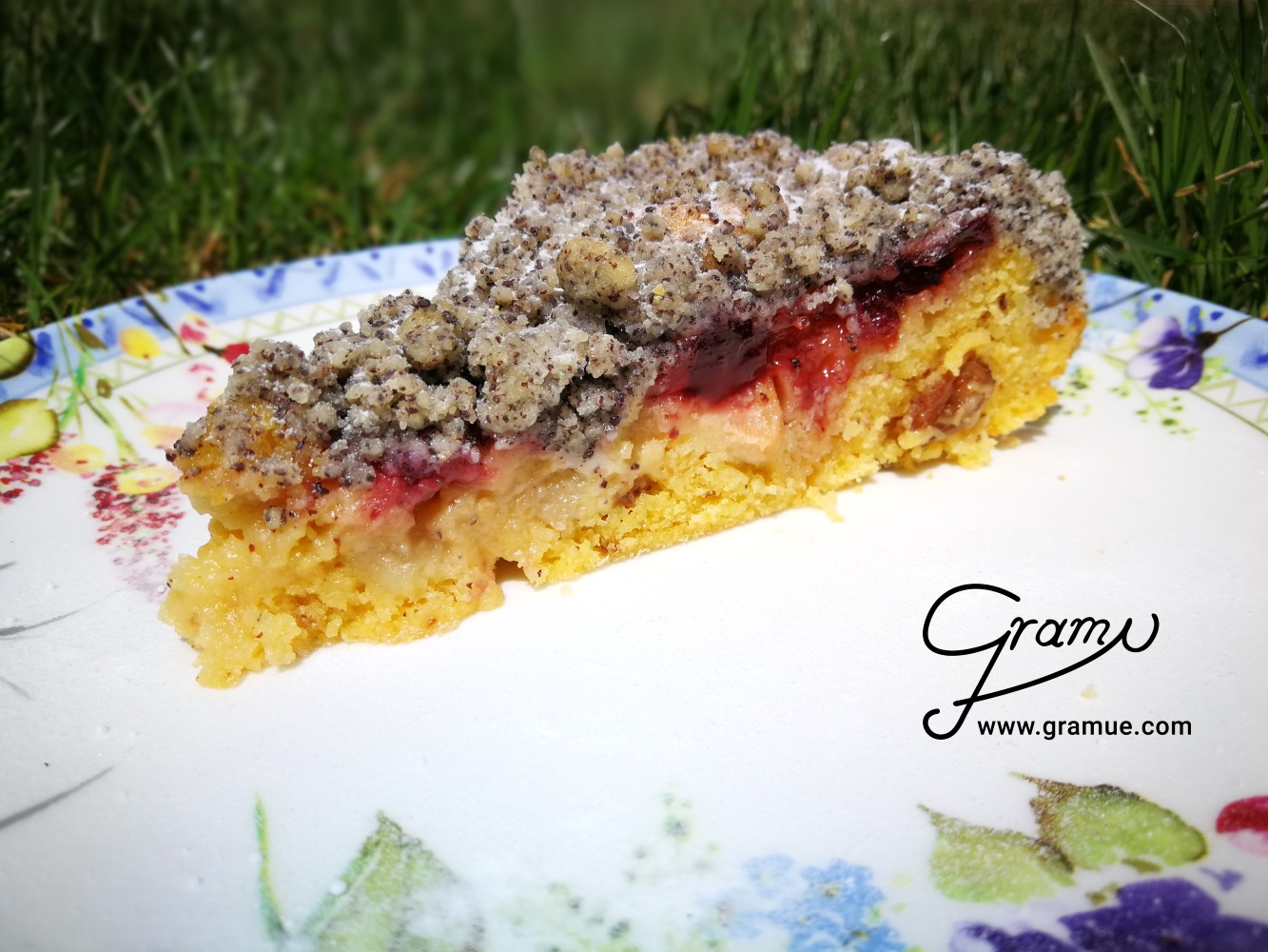 Birnen-Mohn - Kuchen_D