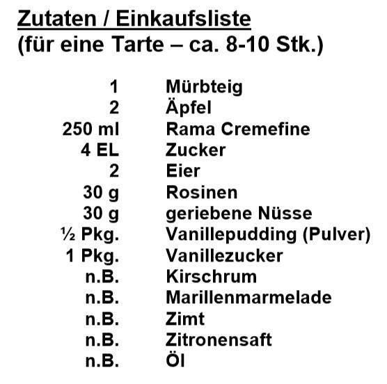 Zutaten_Apfeltarte
