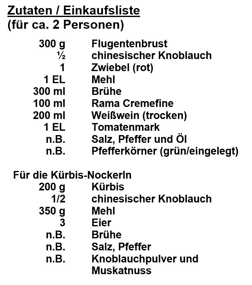 Zutaten - Ente-Sous_Vide