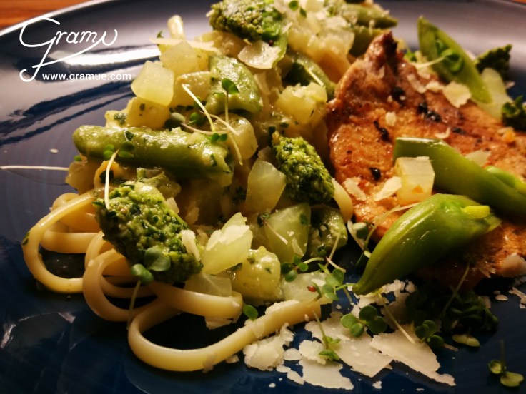 Linguine_Pesto_Schweinefilets_G