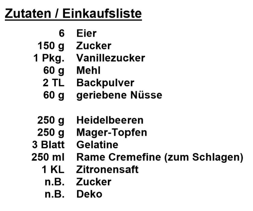 Zutaten_Heidelbeer-Topfen-Roulade